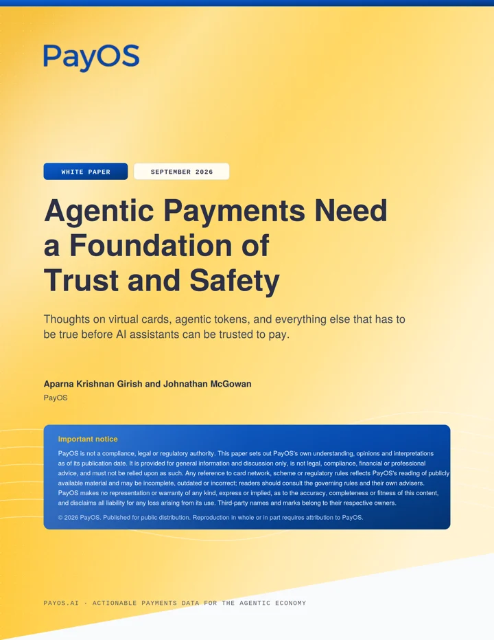 Agentic Payments Need a Foundation of Trust and Safety cover